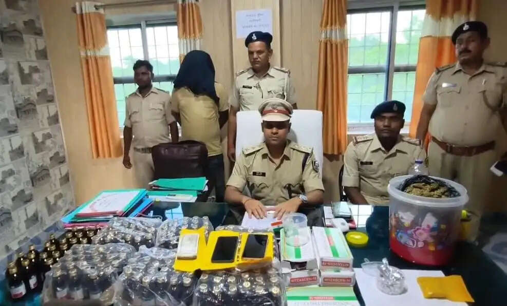 129 ग्राम ब्राउन शुगर समेत भारी मात्रा में मादक पदार्थ बरामद