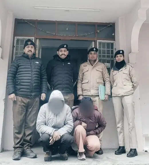 मणिकर्ण घाटी में हेरोइन के साथ महिला सहित 2 गिरफ्तार