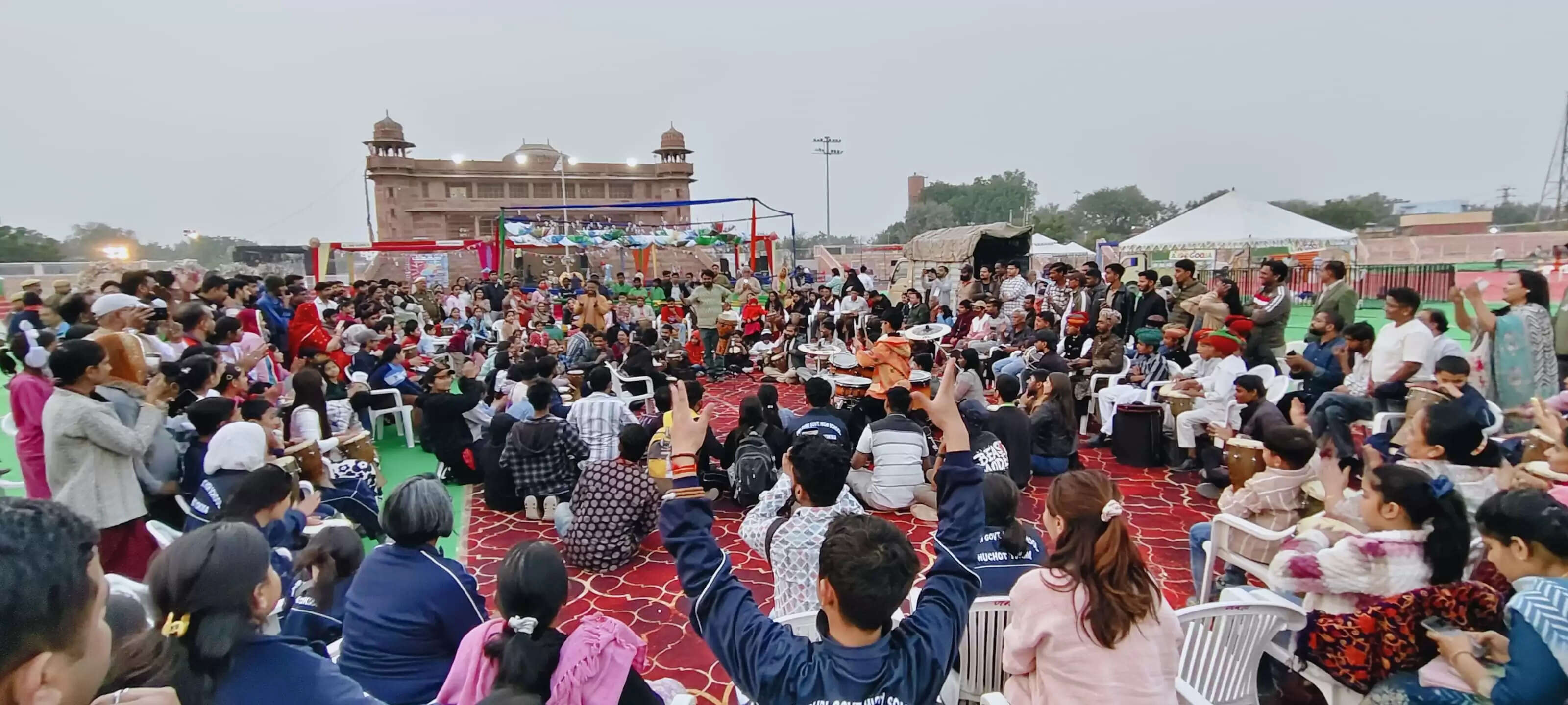 छुट्टी के दिन उमड़ा बच्चों का सैलाब : चिल्ड्रन फेस्टिवल–‘आजू गूजा 2.0’ का हुआ भव्य समापन