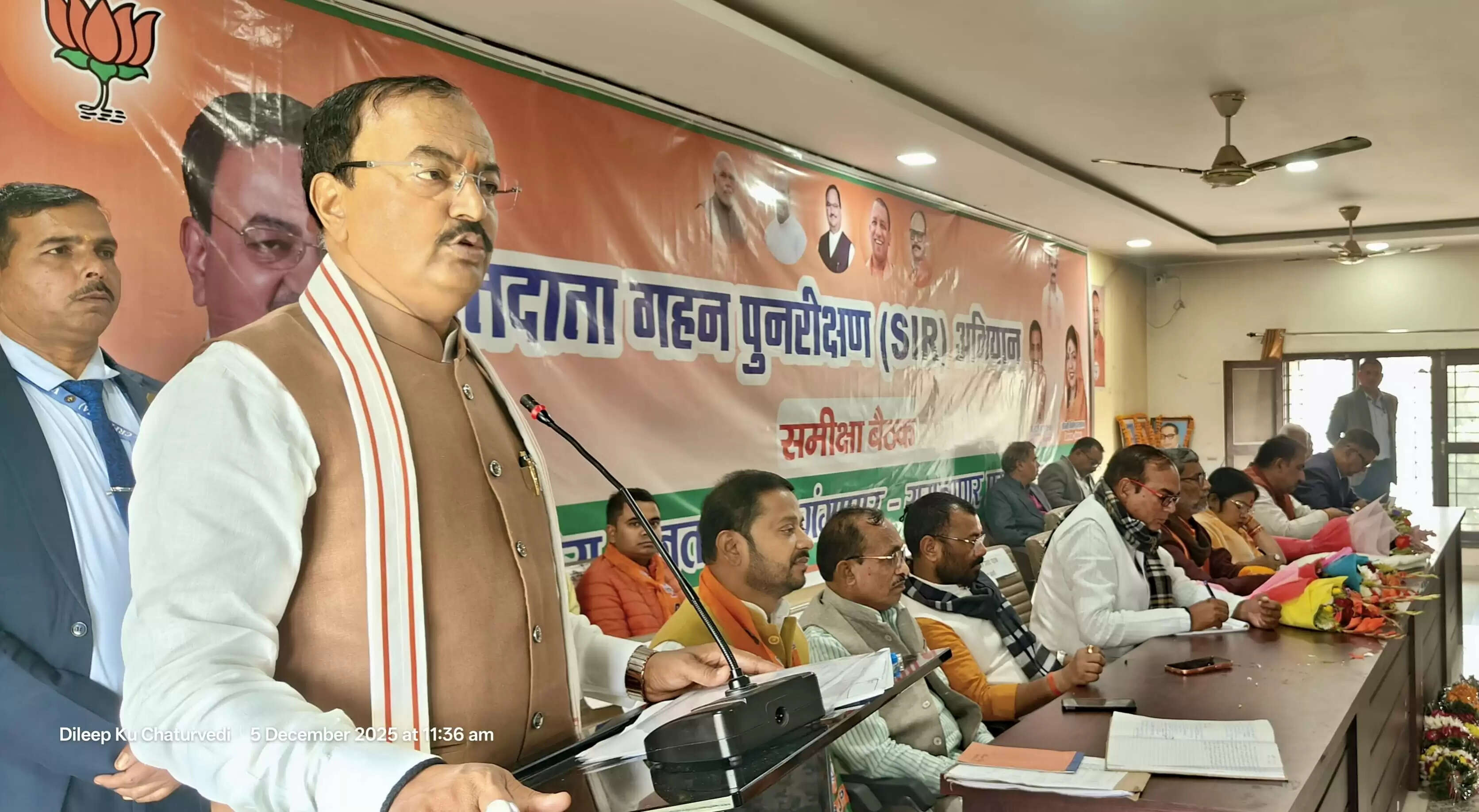 एसआईआर में शत-प्रतिशत शुद्धिकरण से खिलेगा कमल : केशव प्रसाद मौर्य