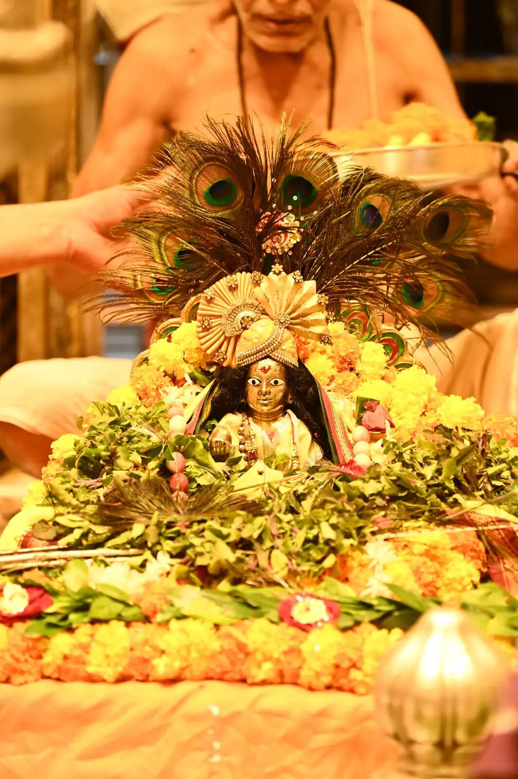श्री काशी विश्वनाथ धाम गर्भगृह में श्री विश्वेश्वर के साथ लड्डू गोपाल विराजे,एकसाथ दर्शन पाकर श्रद्धालु निहाल