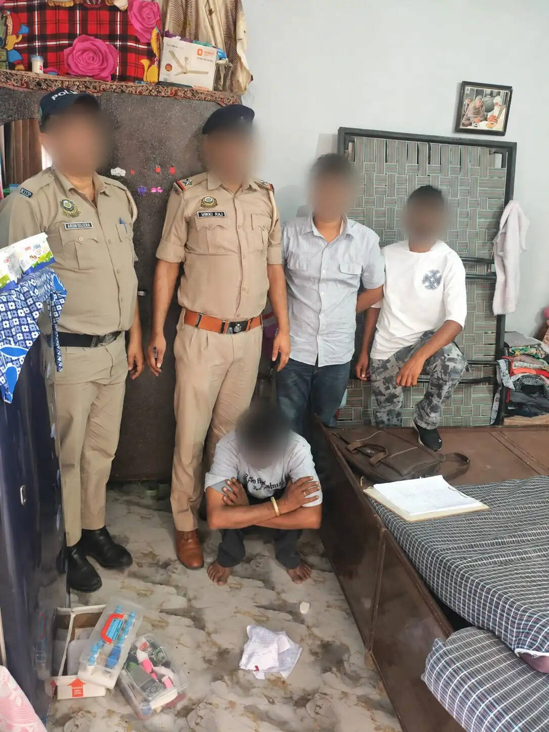 नूरपुर में रिहायशी मकान से 15.33 ग्राम चिट्टा बरामद, एक आरोपी गिरफ्तार