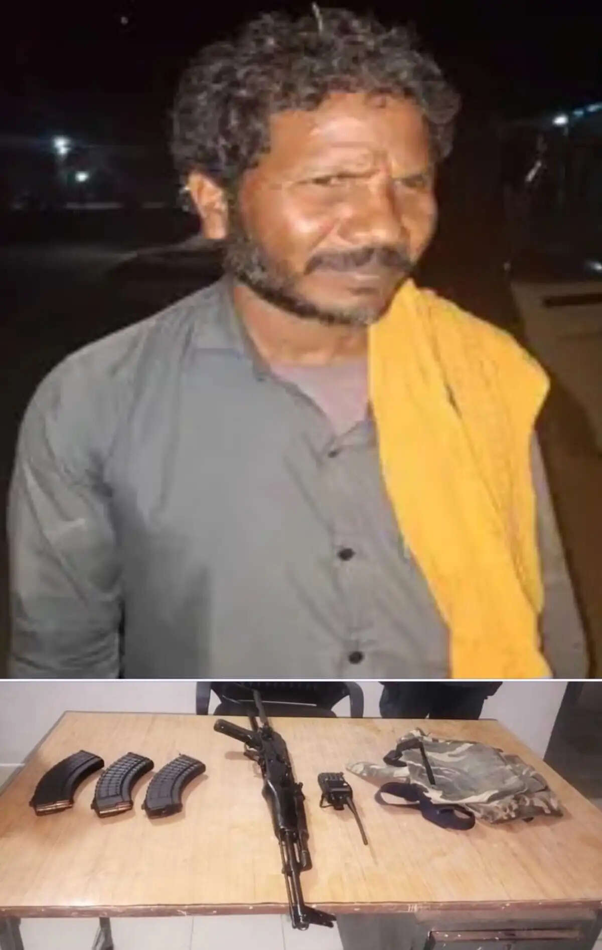 कांकेर&nbsp;:&nbsp;माओवादी मल्लेश ने&nbsp;बीएसएफ के समक्ष किया&nbsp;आत्मसमर्पण