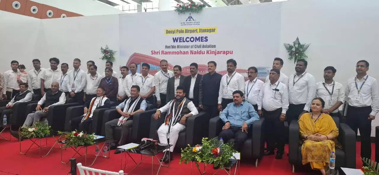 दोनी पोलो हवाई अड्डे के नए और स्थायी टर्मिनल भवन के संचालन का शुभारंभ