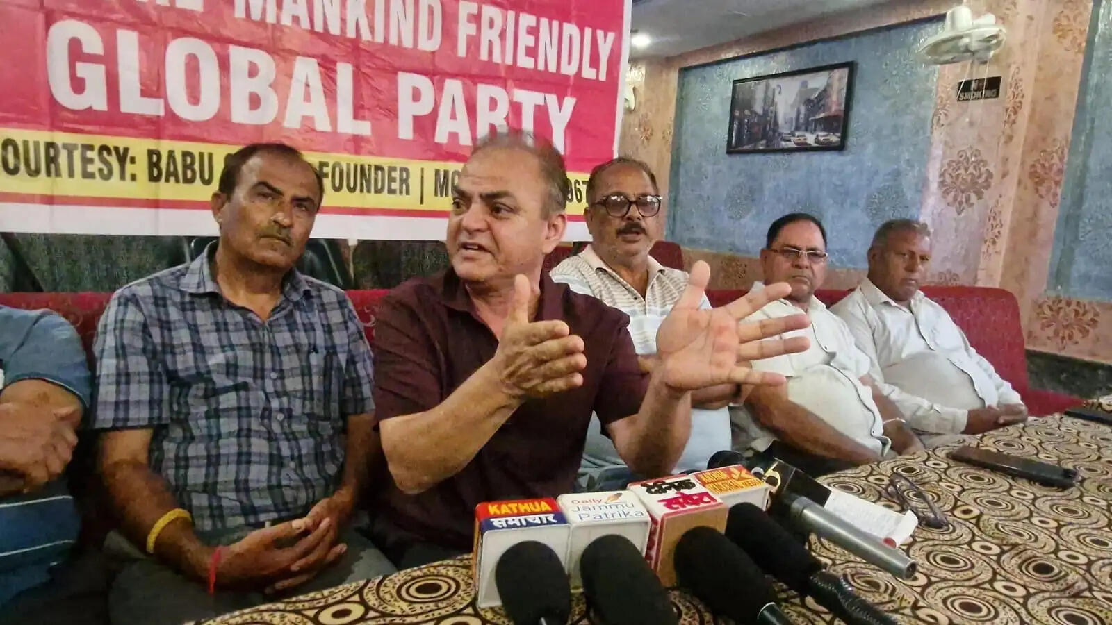 लोकतंत्र और जम्मू-कश्मीर के अधिकारों की बहाली के लिए विपक्षी एकजुटता जरूरी-बाबू सिंह