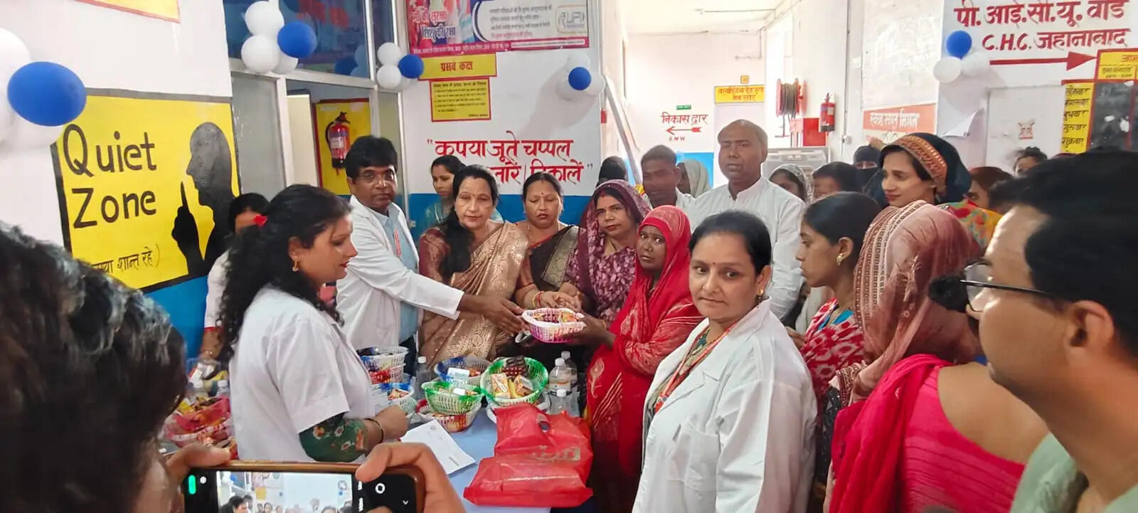 फतेहपुर : स्वास्थ्य शिविर में 72 गर्भवती महिलाओं की जांच, बेहतर खानपान की दी गई सलाह