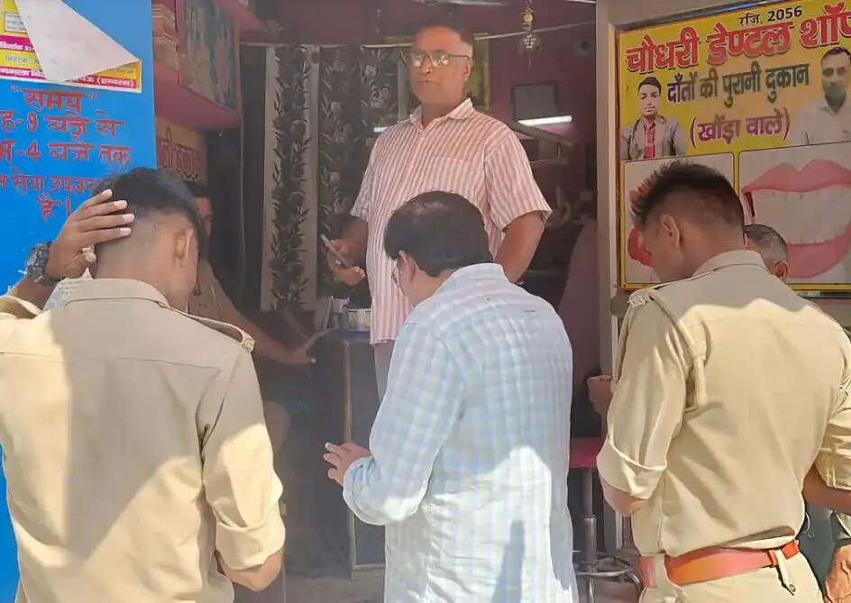 हाथरस में छापेमारी टीम के पहुंचने से पहले की फरार हुए अप्रशिक्षित, अवैध क्लीनिक संचालक