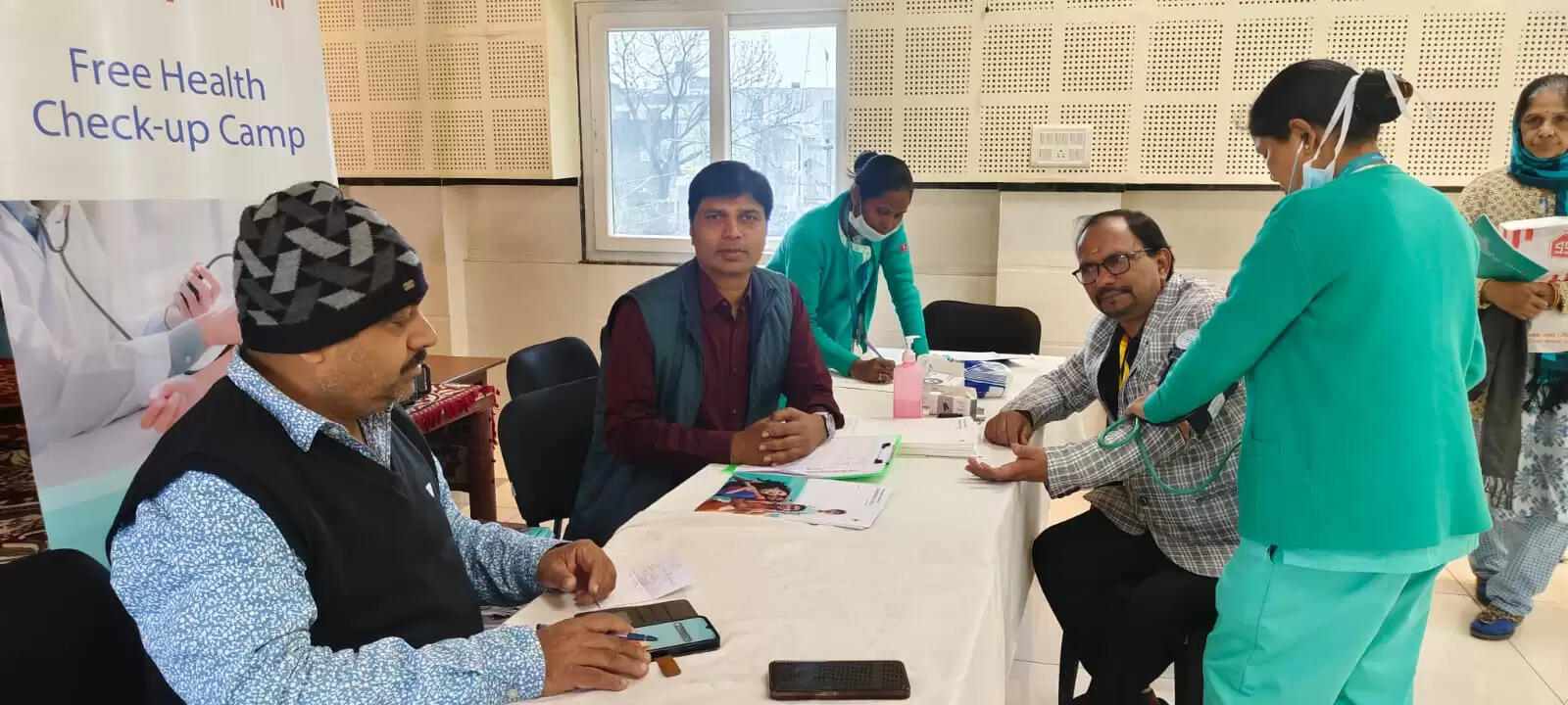 रांची में मारवाड़ महोत्सव के दौरान नि:शुल्क स्वास्थ्य शिविर, 300 लोगों को लाभ