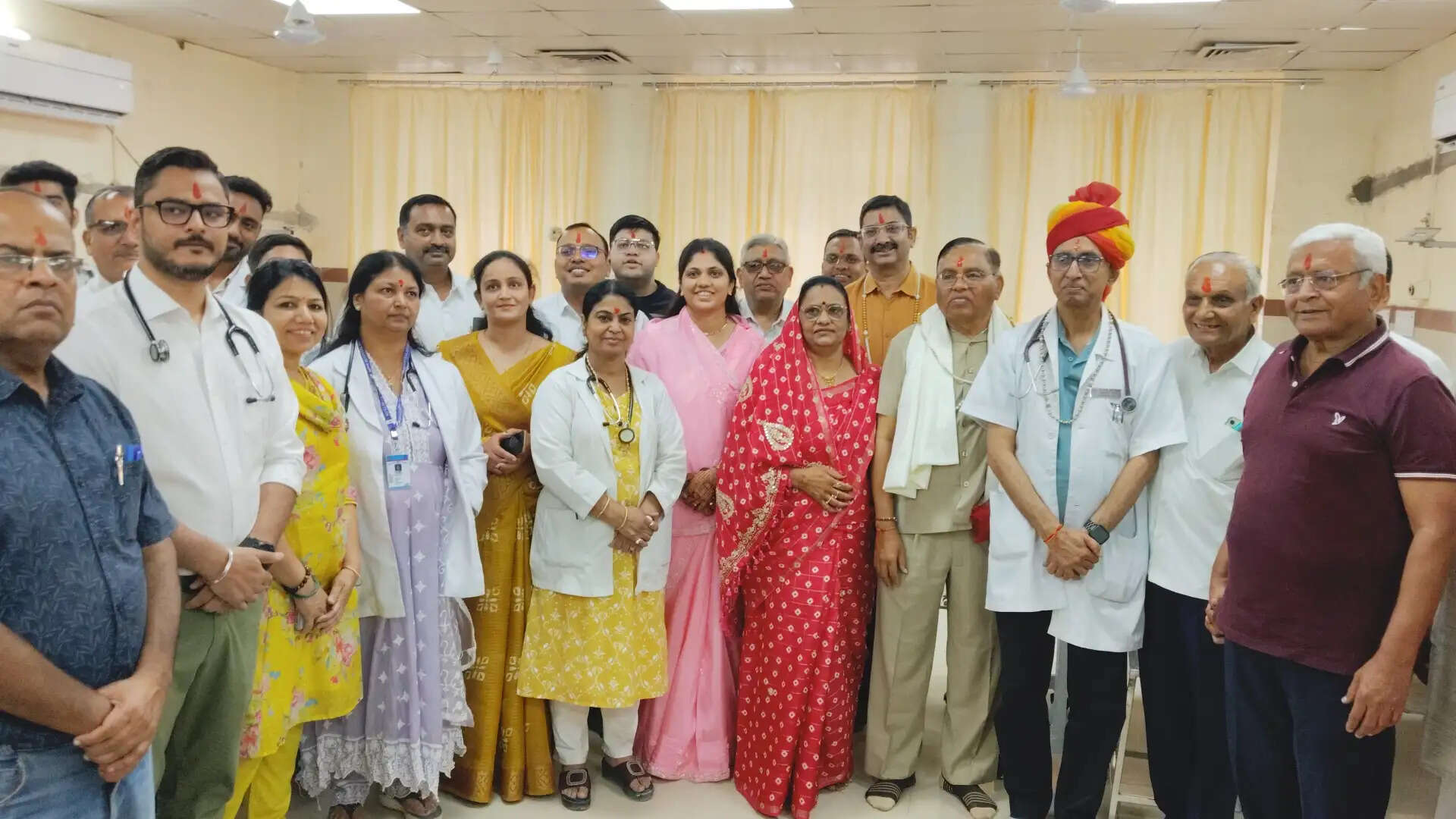 एमडीएम हॉस्पिटल में ‘रामाश्रय’ वार्ड का लोकार्पण