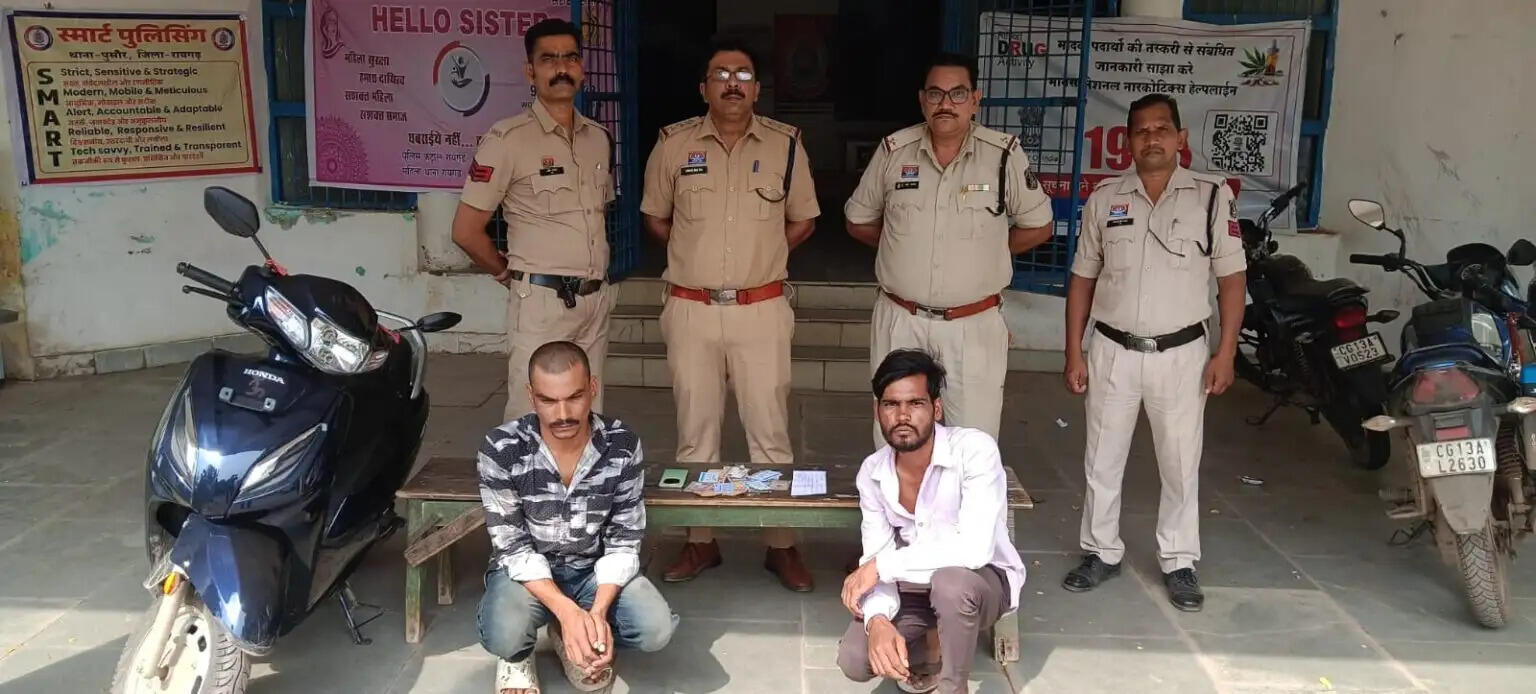 एनएच-53 पर युवक से लूटपाट करने वाले तीन आरोपित गिरफ्तार, एक विधि से संघर्षरत बालक भी शामिल