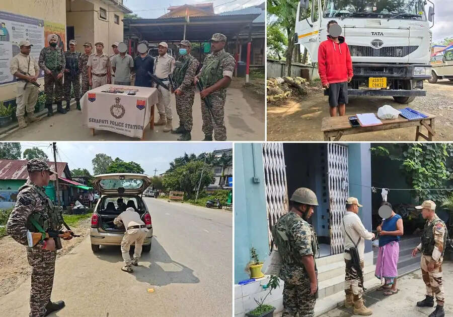 मणिपुर में भारी मात्रा में मादक पदार्थ के साथ तीन तस्कर गिरफ्तार