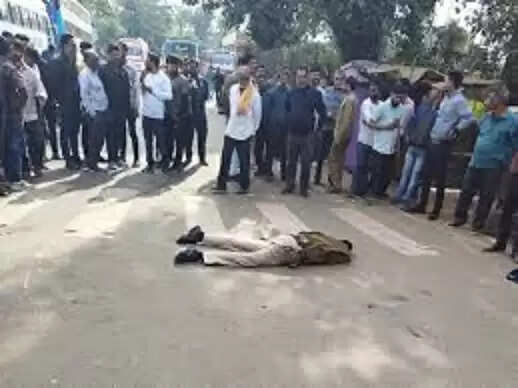 शहडोल: ट्रैफिक ड्यूटी कर रहे पुलिस कॉन्स्टेबल को बस ने कुचला, ड्राइवर हिरासत में