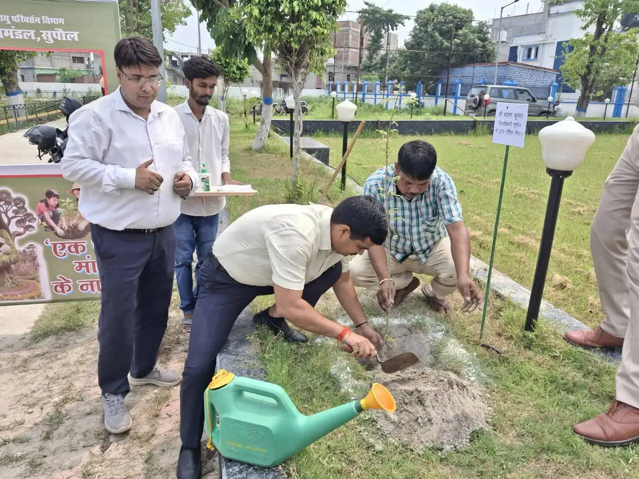 विश्व पर्यावरण दिवस पर सुपौल में चला हरियाली अभियान