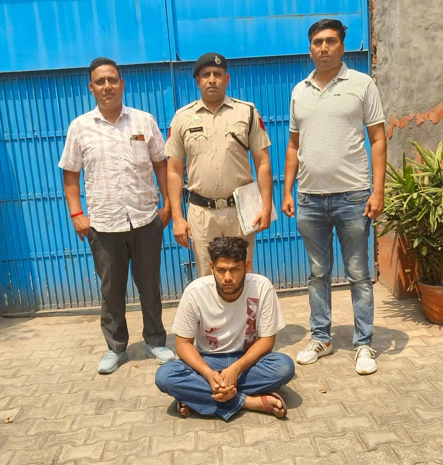 पानीपत: शटर उखाड़ कर दुकान से नकदी चोरी करने वाले गिरोह का एक आरोपी गिरफ्तार।