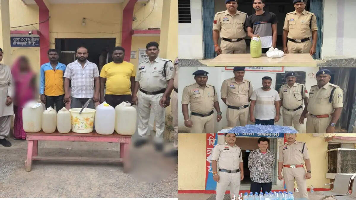 जांजगीर-चांपा में अवैध शराब कारोबार पर पुलिस का बड़ा एक्शन, 12 आरोपित गिरफ्तार