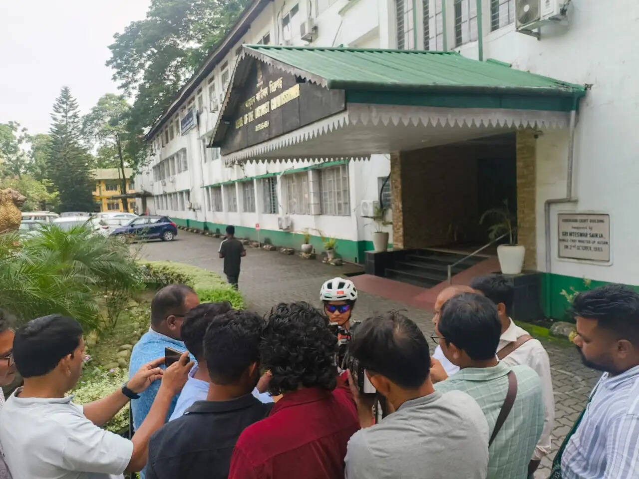 महिला सशक्तिकरण का संदेश लेकर डिब्रूगढ़ पहुंचीं राष्ट्रीय साइकिलिस्ट आशा मालवीय