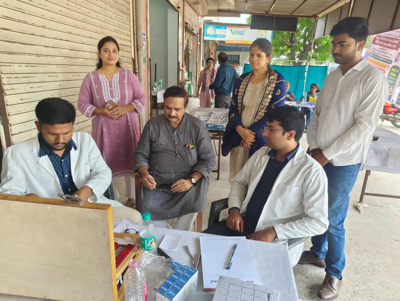 एनएमओ की ओर से स्वास्थ्य शिविर आयोजित : विशेषज्ञ चिकित्सकों ने दी परामर्श सेवाएं