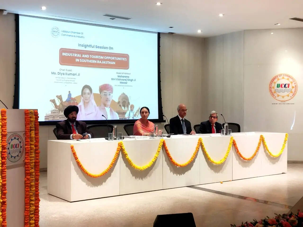 दक्षिणी राजस्थान में उद्योग और पर्यटन को मिलेगा नया बल — उपमुख्यमंत्री दीया कुमारी