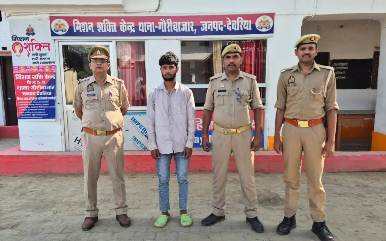 पाॅक्सो एक्ट के वांछित अभियुक्त को गौरीबाजार पुलिस ने किया गिरफ्तार