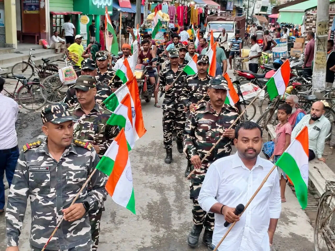 हर घर तिरंगा अभियान के तहत जिलेभर में निकली तिरंगा यात्रा