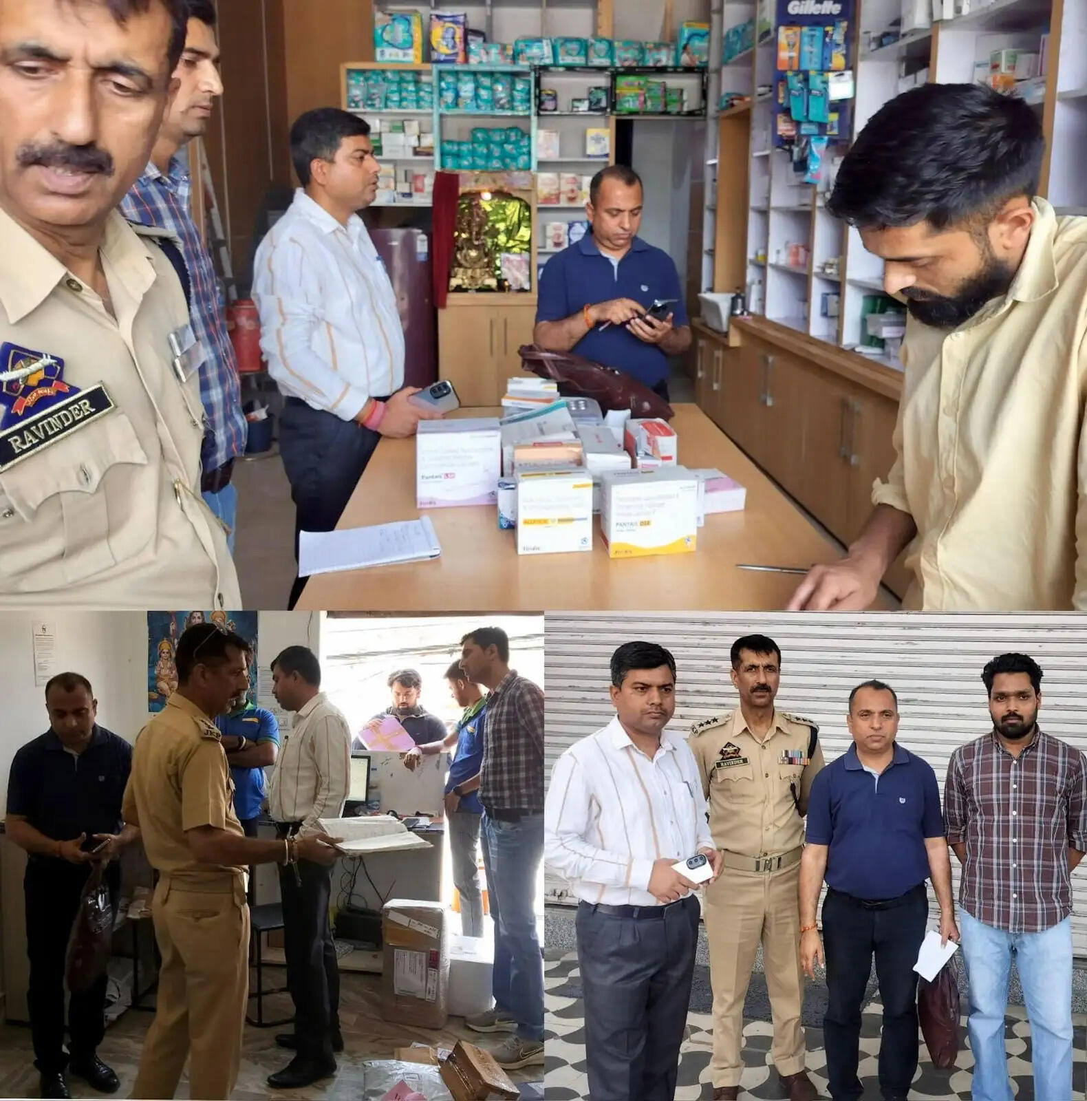 कठुआ में प्रशासन और पुलिस की संयुक्त कार्रवाई, मेडिकल दुकानों व कूरियर सेवाओं पर कड़ी निगरानी