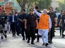 बिहार विधानसभा चुनाव प्रचार का सुपर संडे, प्रधानमंत्री मोदी का पटना में रोड शो