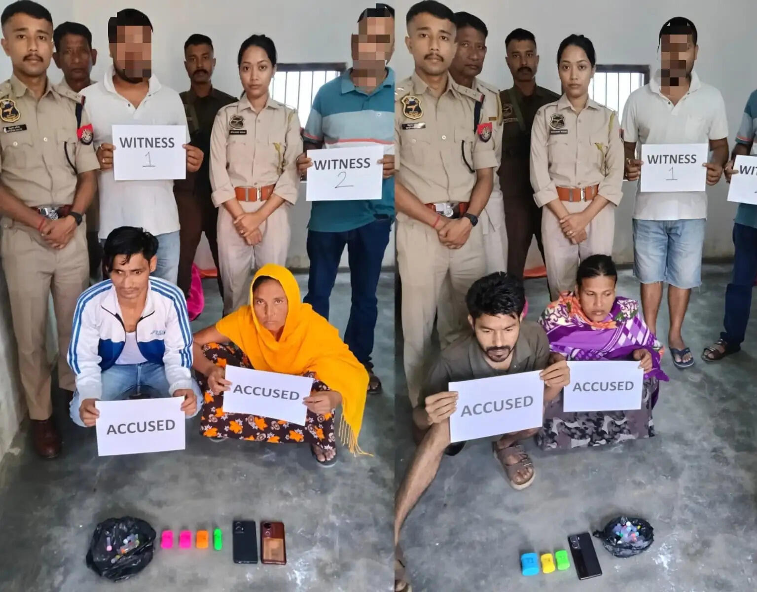 ड्रग्स समेत चार तस्कर गिरफ्तार