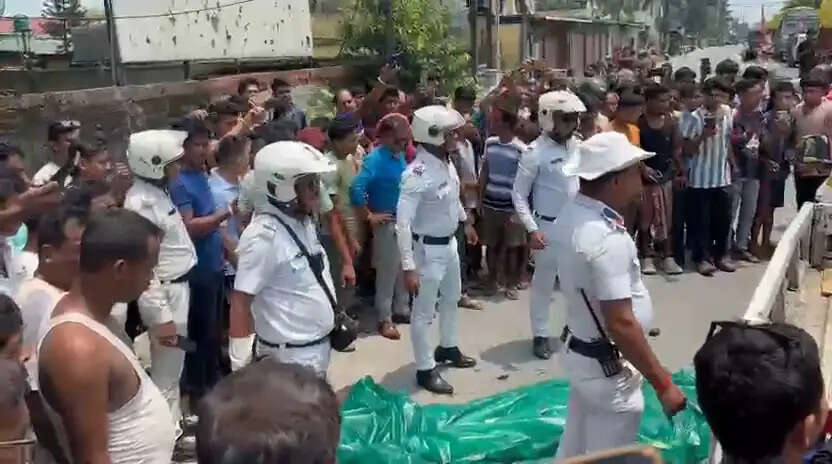 सड़क हादसे में बाइक चालक की मौत
