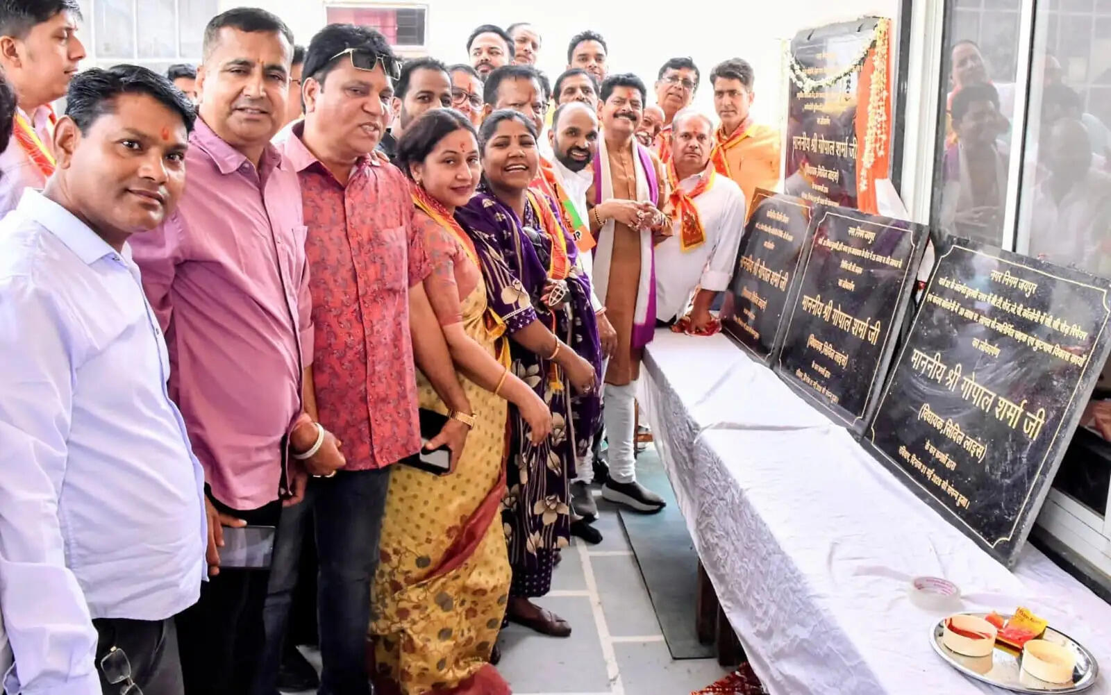 गोपाल शर्मा ने वार्ड 32 के क्षेत्रवासियों को दी विकास कार्यों की सौगात