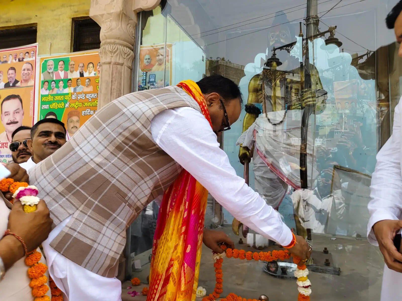 संभल पहुंचे उपमुख्यमंत्री बृजेश पाठक, कहा— उप्र में ऐतिहासिक जीत के साथ फिर सरकार बनाएगी भाजपा