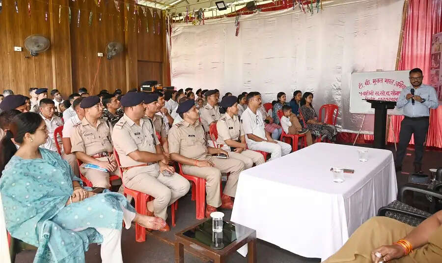 प्रथम वाहिनी एसएसबी का टीबी मुक्त भारत पर जागरूकता कार्यक्रम आयोजित