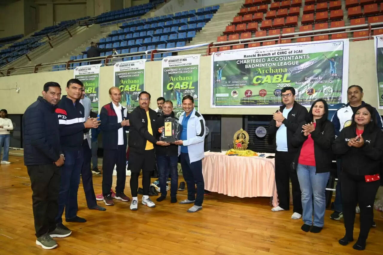 आईसीएआई का अर्चना–चार्टर्ड अकाउंटेंट्स बैडमिंटन लीग का शुभारंभ