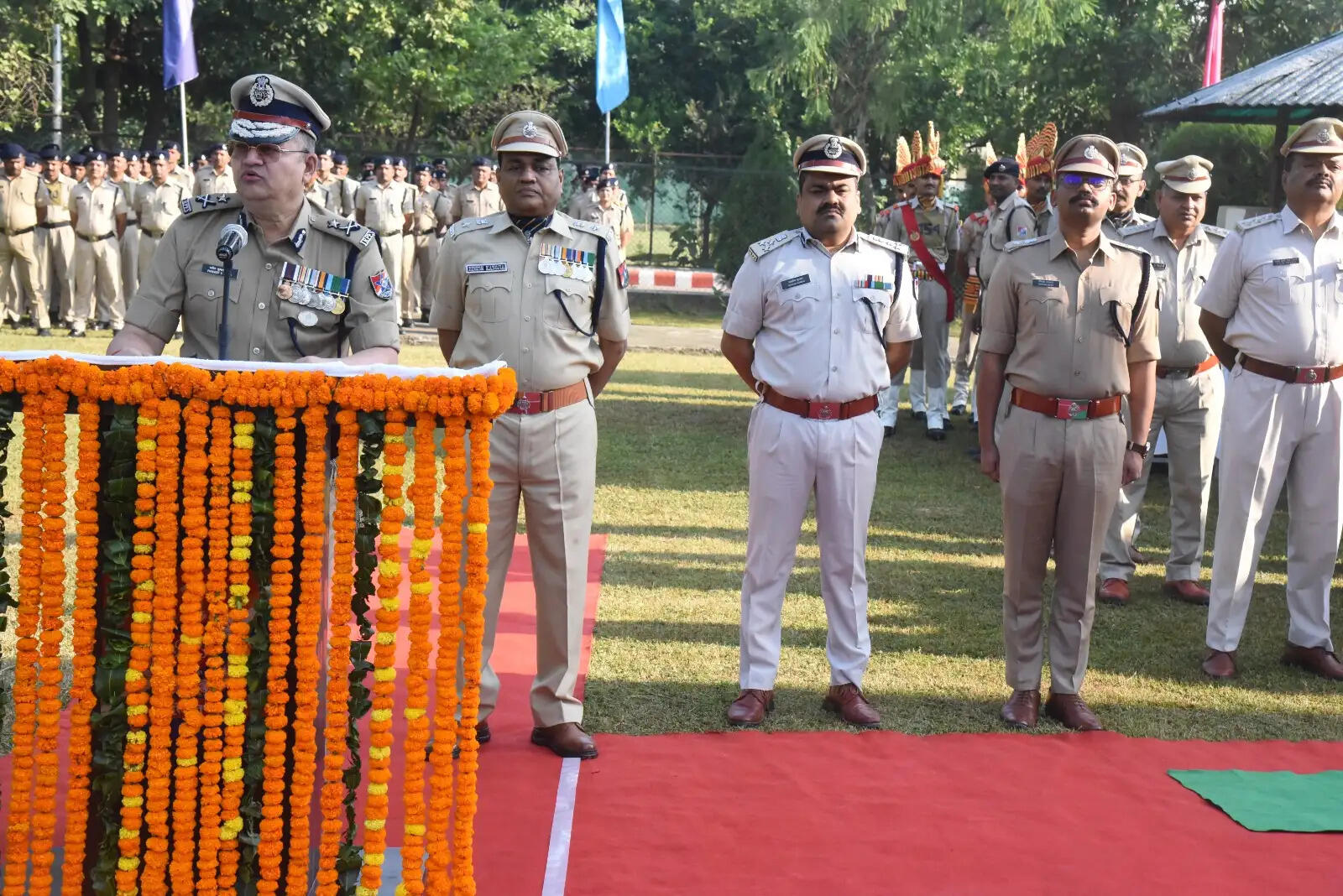 शहीदों के अदम्य साहस और बलिदान को रेलवे सुरक्षा बल ने किया नमन