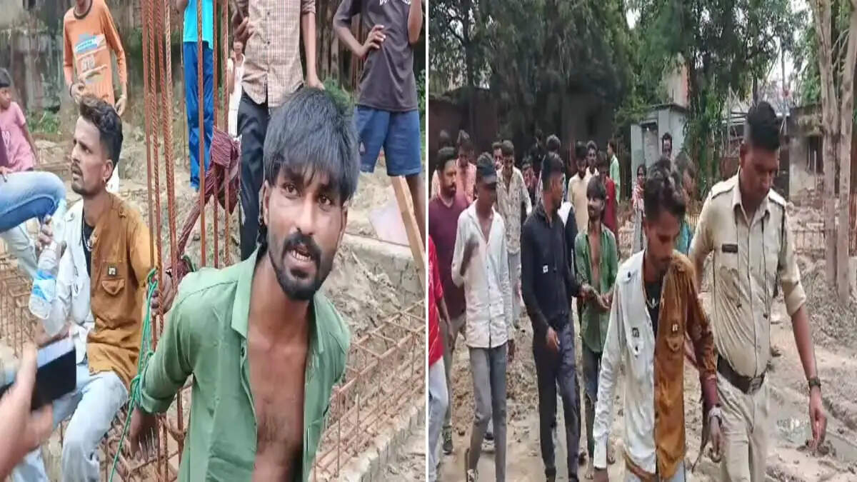 कोरबा में मोबाइल टावर की केबल चोरी करते दो युवक पकड़ाए, लोगों ने पुलिस को सौंपा