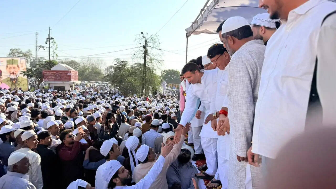 ईद-उल-फितर पर प्रदेश कांग्रेस अध्यक्ष जीतू पटवारी ने दी मुबारकबाद, भाईचारे और सौहार्द का दिया संदेश