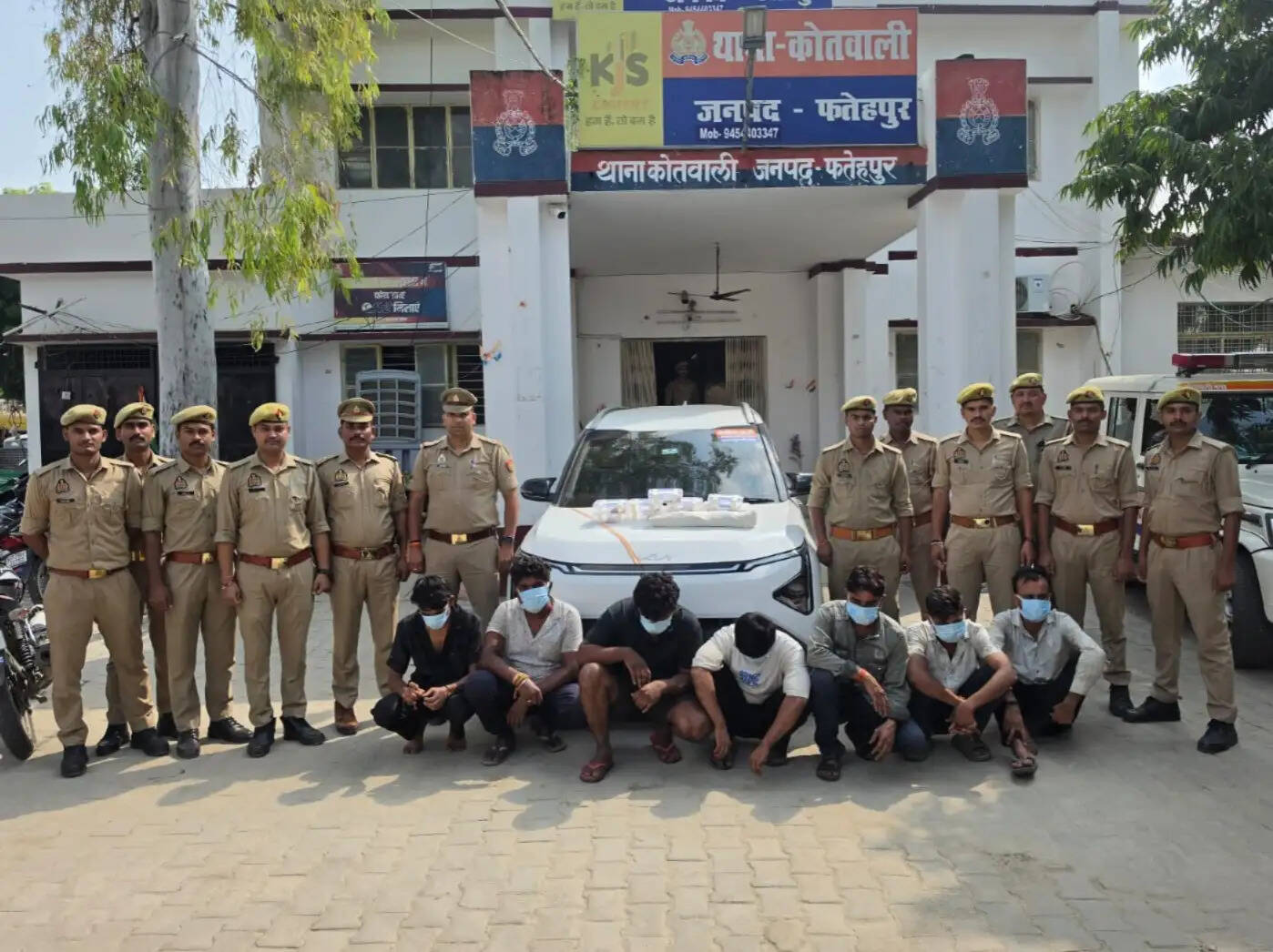 अंतरजनपदीय चोर गिरोह का पर्दाफाश, सात शातिर चोर गिरफ्तार