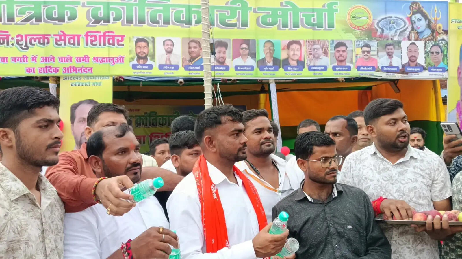 जेएलकेएम के निःशुल्क कांवरिया सेवा शिविर का उद्घाटन