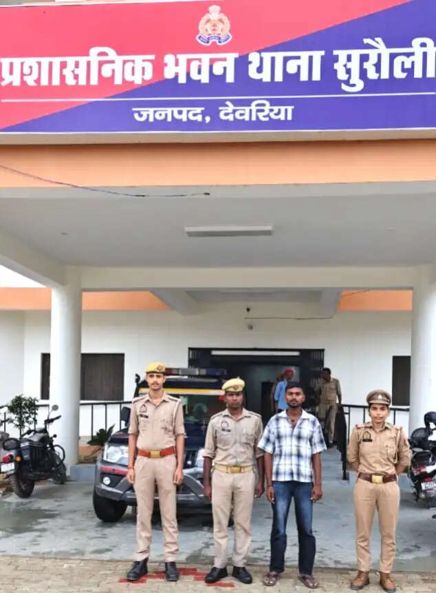 देवरिया : पॉक्सो एक्ट में वांछित आरोपित गिरफ्तार