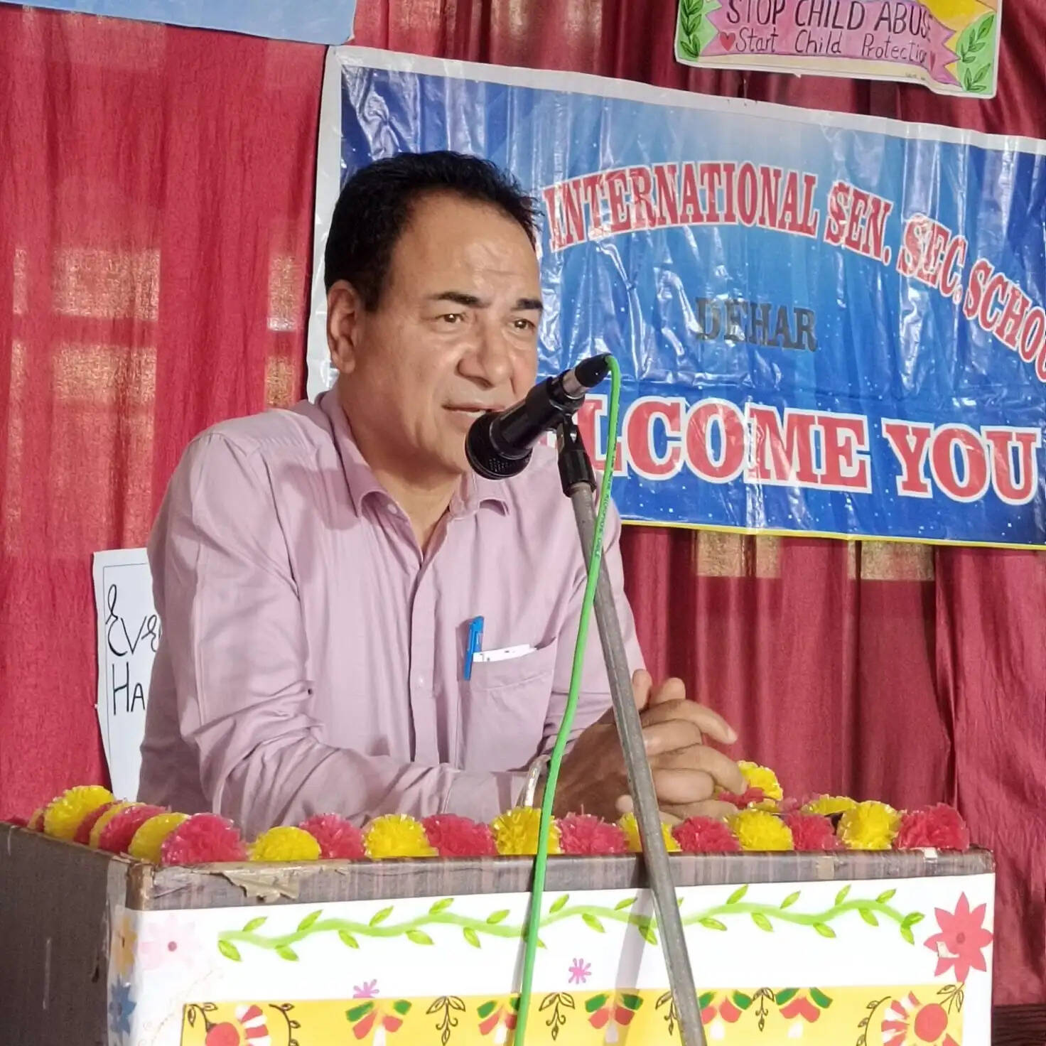 गोल्ड विन इंटरनेशनल स्कूल डैहर से हुई सुरक्षित बचपन अभियान की शुरुआत