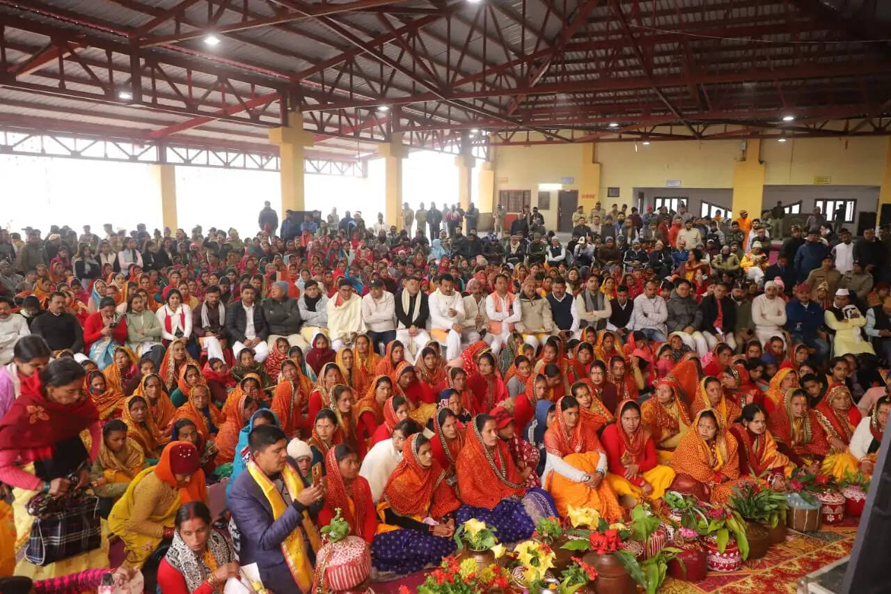 मुख्यमंत्री ने माँ वाराही धाम के नवनिर्माण का किया शिलान्यास