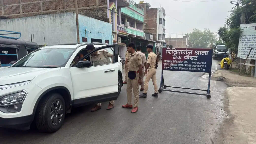 सारण जिला में संवेदनशील स्थान पर चल रहा विशेष जांच अभियान