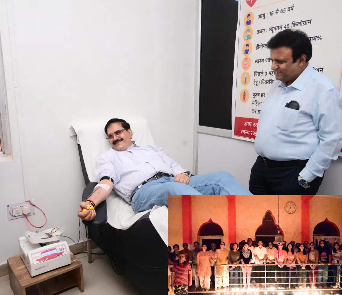 जिला पंचायत अध्यक्ष ने किया रक्तदान, समाज को दिया प्रेरणादायक संदेश