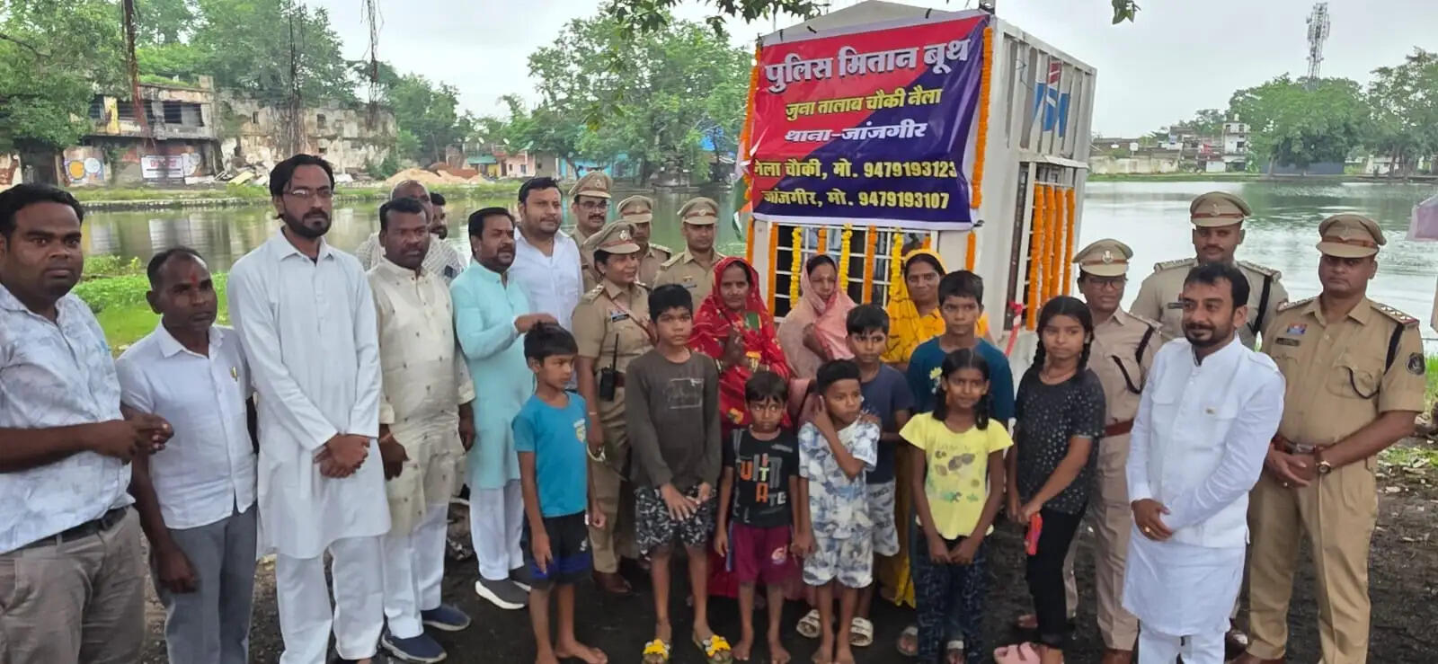 जांजगीर-चांपा के नैला में पुलिस मितान बूथ का उद्घाटन, सुरक्षा व्यवस्था होगी मजबूत