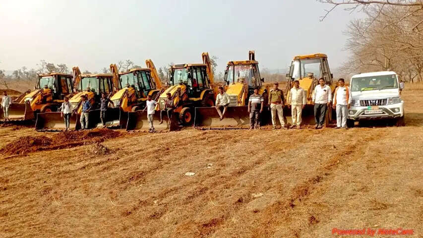 धार वन मंडल ने 589.63 हैक्टेयर वन भूमि को कराया अतिक्रमण मुक्त, सागौन रूट-शूट से होगा पुनर्वनीकरण