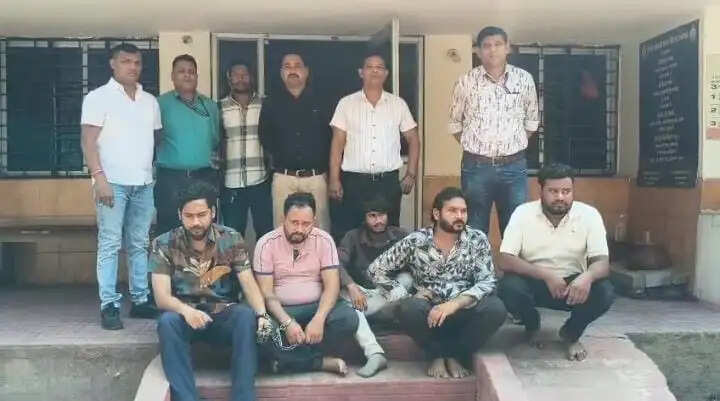 सीएसआर दिलाने के नाम पर साइबर ठगी करने वाले अंतरराज्यीय गिरोह के 5 आरोपित गिरफ्तार