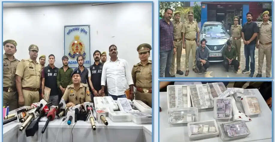एटीएम मशीन में नकदी डालने वाली वैन से हुई लूट के मामले में दो बदमाश गिरफ्तार