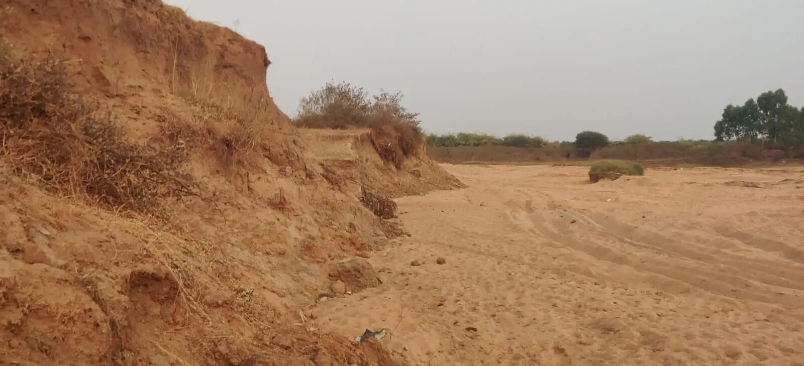 धमतरी जिले के गुदगुदा में हो रहा रेत का अवैध उत्खनन, ग्रामीणों ने की कार्रवाई की मांग
