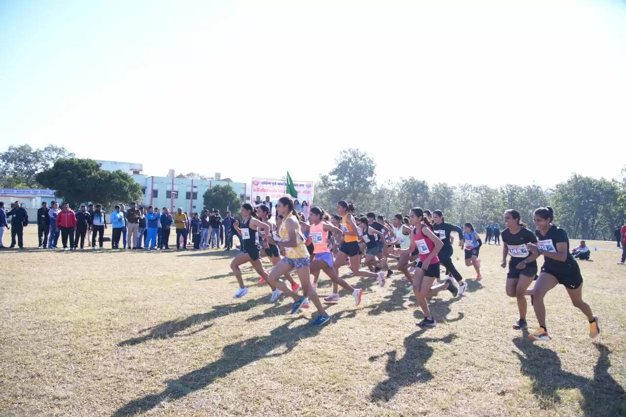 अनूपपुर: अमरकंटक में 56वीं अखिल भारतीय रेलवे क्रॉस कंट्री (पुरुष एवं महिला) प्रतियोगिता 2025 का आयोजन