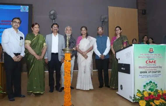 केजीएमयू में अपशिष्ट प्रबंधन पर सीएमई का आयोजन