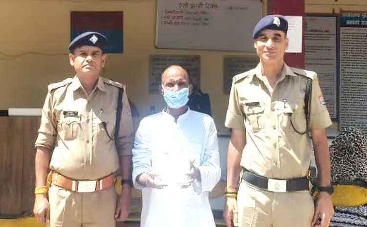 सम्मोहन कर ठगी करने वाला शातिर गिरफ्तार